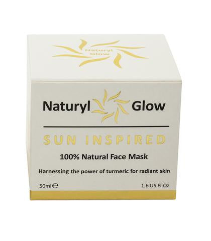 Naturyl Glow Skin Brightening Turmeric Face Mask and Scrub