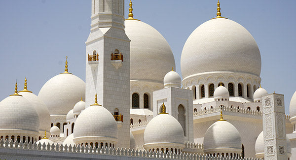 White mosque Abu Dhabi