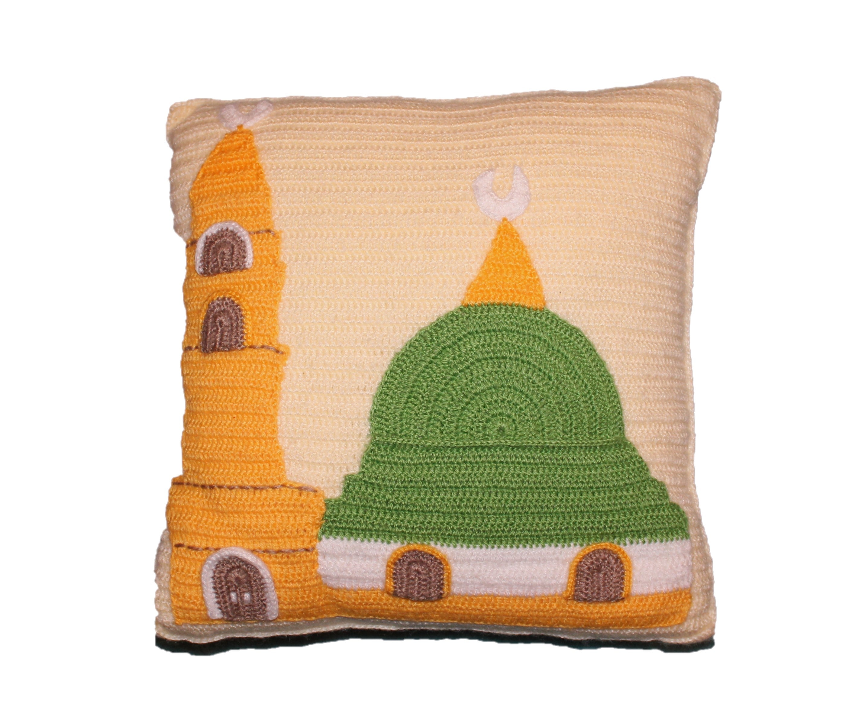 Crochet Mosque Cushions by OAK Charity