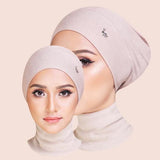 Hijab Inner Cap Silky Cream