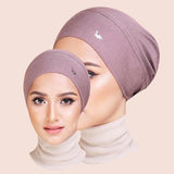 Hijab Inner Cap Topaz Brown