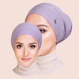 Hijab Inner Cap Crystal Grey