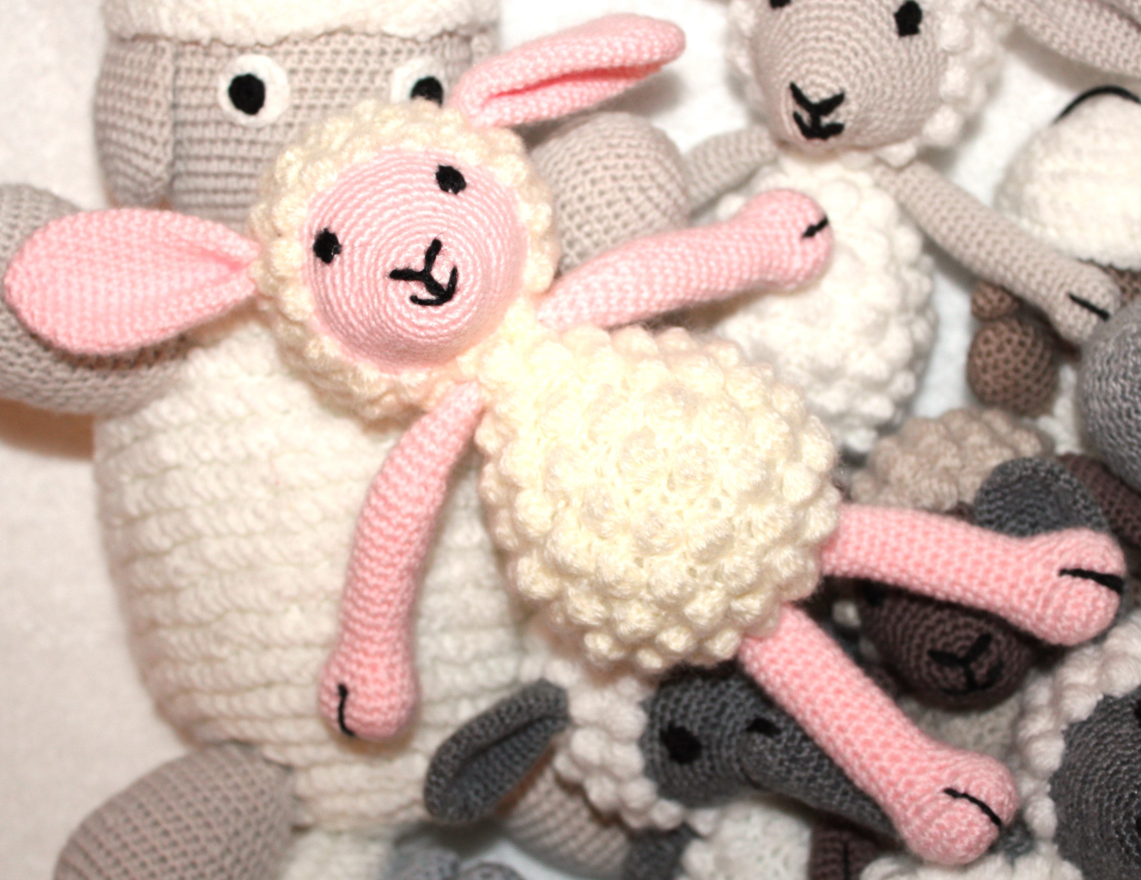 Medium Crochet Sheep by OAK Charity