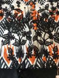 Agha Noor Cotton Multi-Coloured Embroidered Kurta - 3 Piece