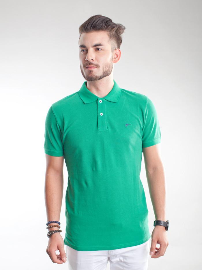 Slim Fit Pique Polo Shirt - Pack of Five - Size LARGE