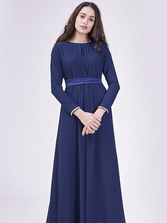 Elani Dress Navy Blue