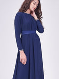 Elani Dress Navy Blue