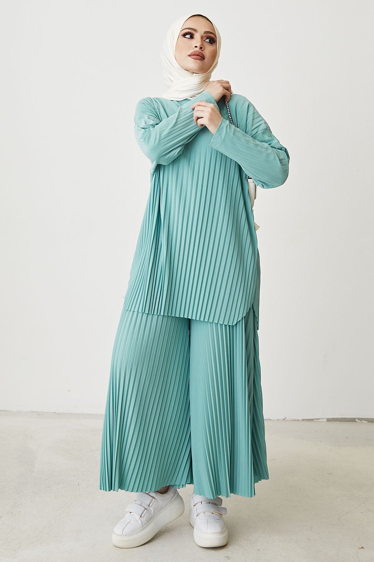 Pleated Trousers and Tunic