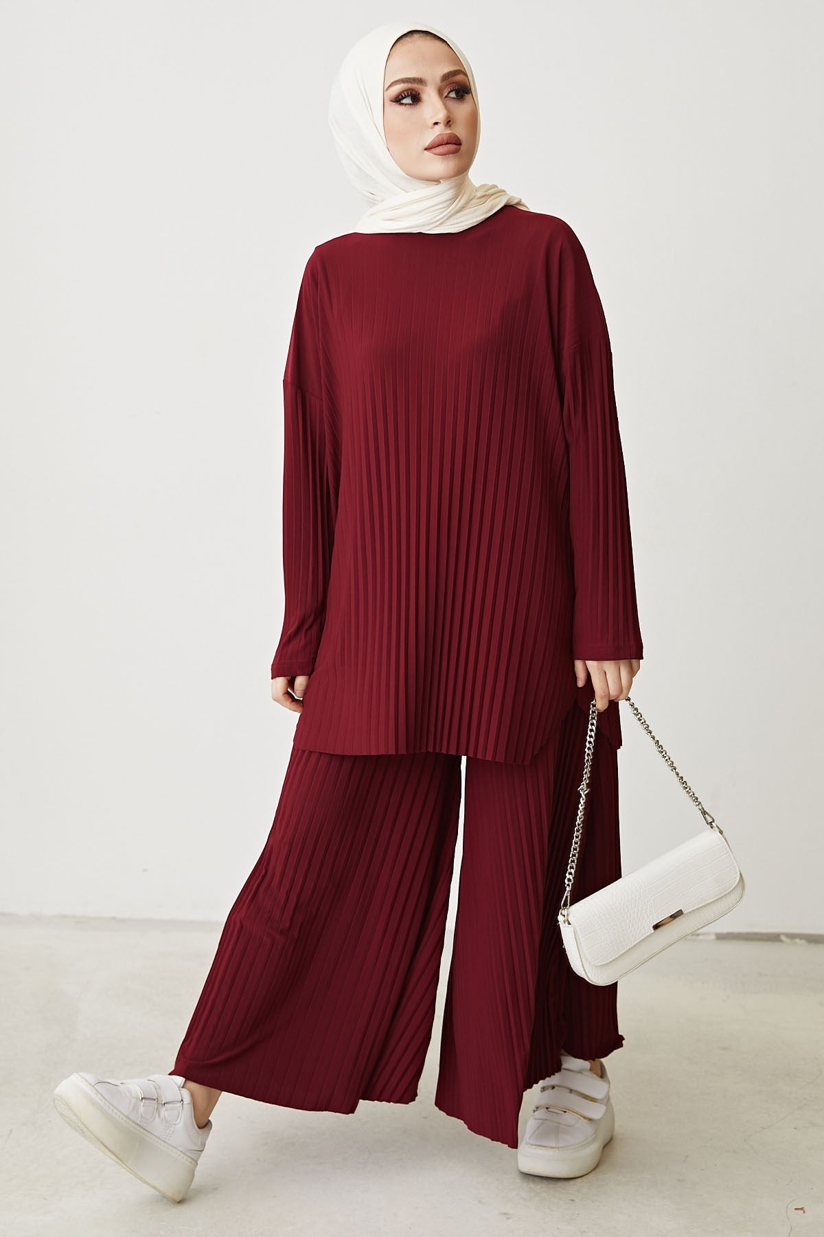 Pleated Trousers and Tunic